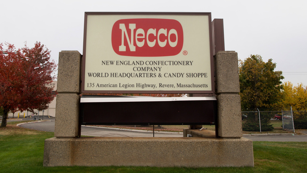 Necco World Headquarters sign