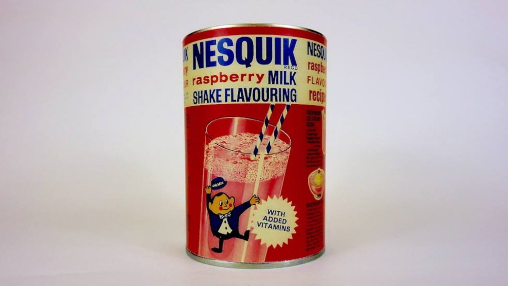 Discontinued Nesquik Raspberry Milk Shake Flavoring