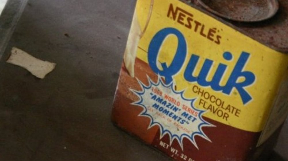 Old Nesquik canister