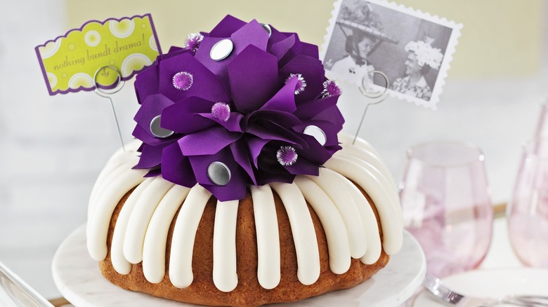 Nothing Bundt drama cake