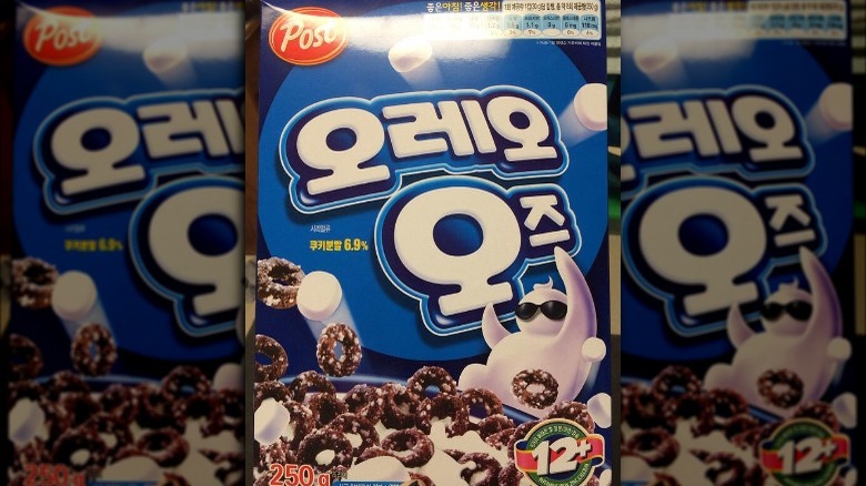 box of south korean oreo o's