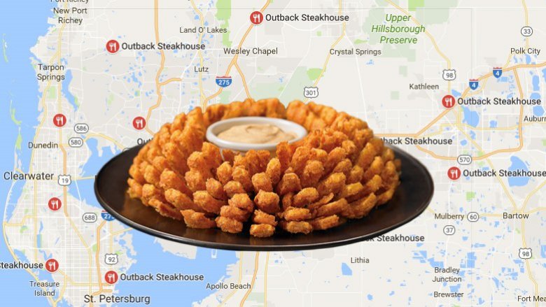 bloomin onion and google maps