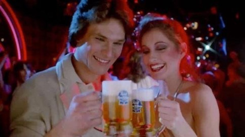 patrick swayze in PBR commercial