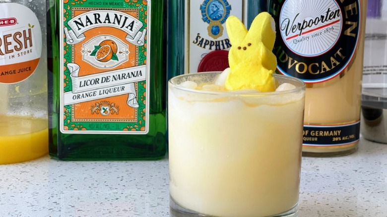 Peeps cocktail