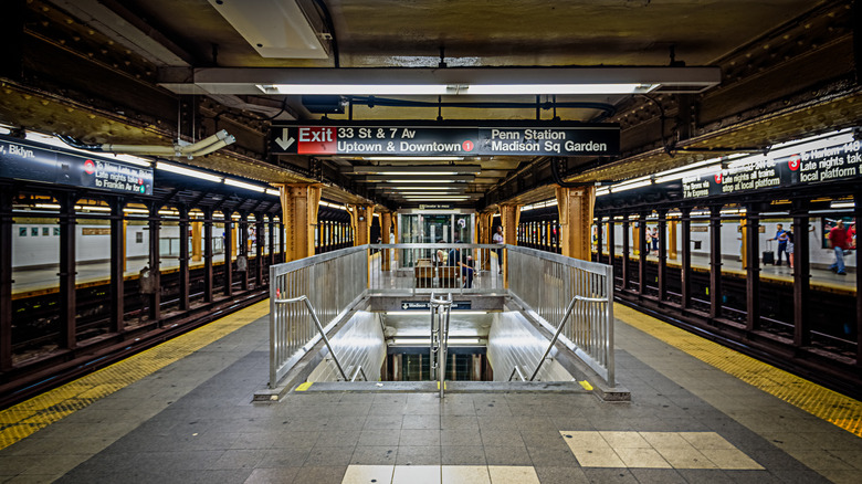 Penn station in New York