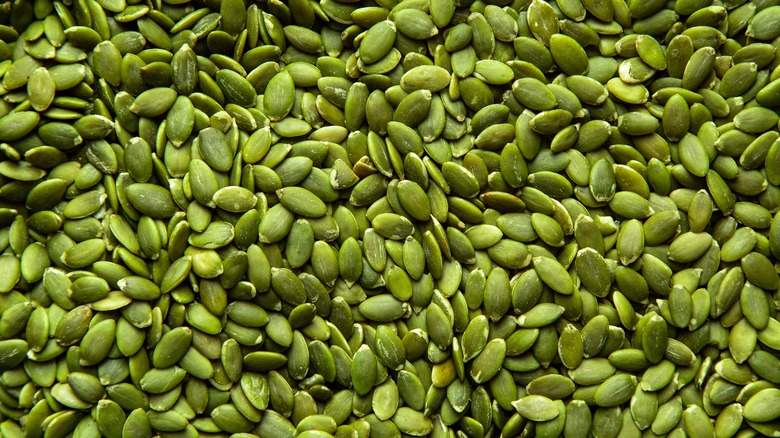 many green pepita seeds