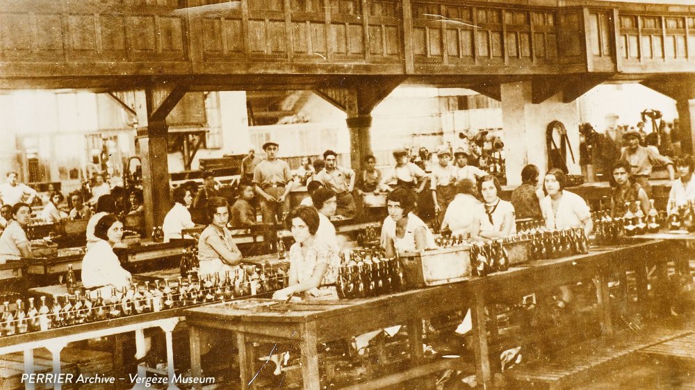 Perrier bottling plant, c. 1927