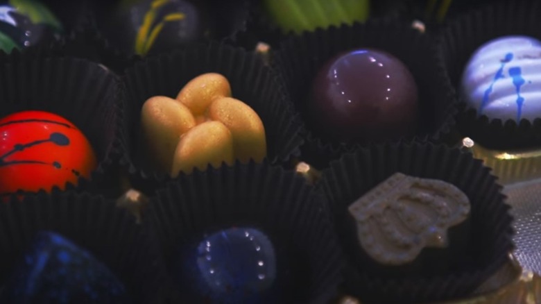 Philip Ashley chocolates on display