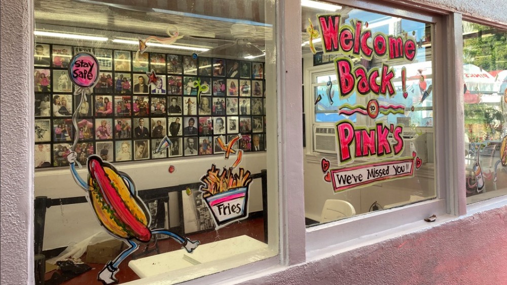 Pink's Hot Dogs grand reopening