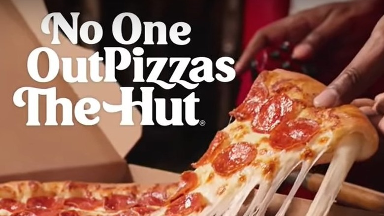 Pizza Hut commercial slogan