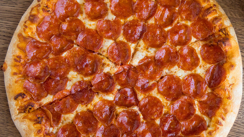 Pepperoni pizza