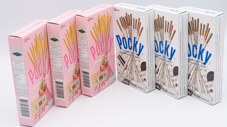 Boxes of Pocky
