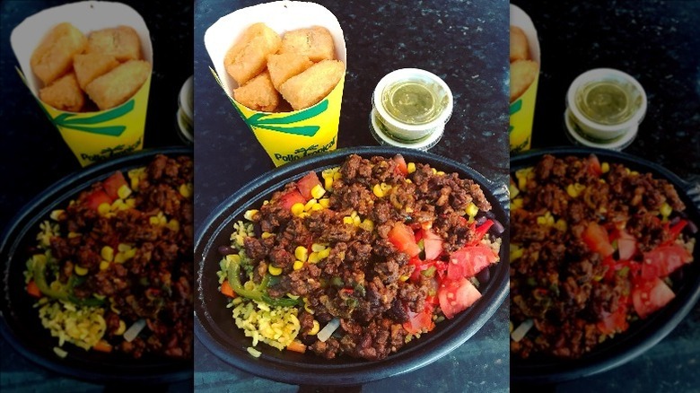 vegan picadillo from pollo tropical