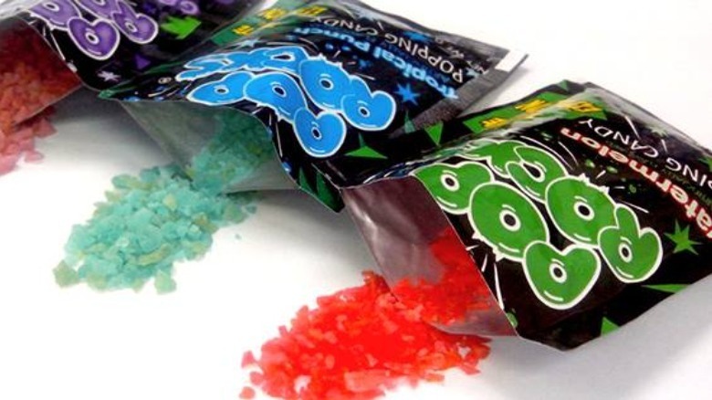 pop rocks candy spilling out