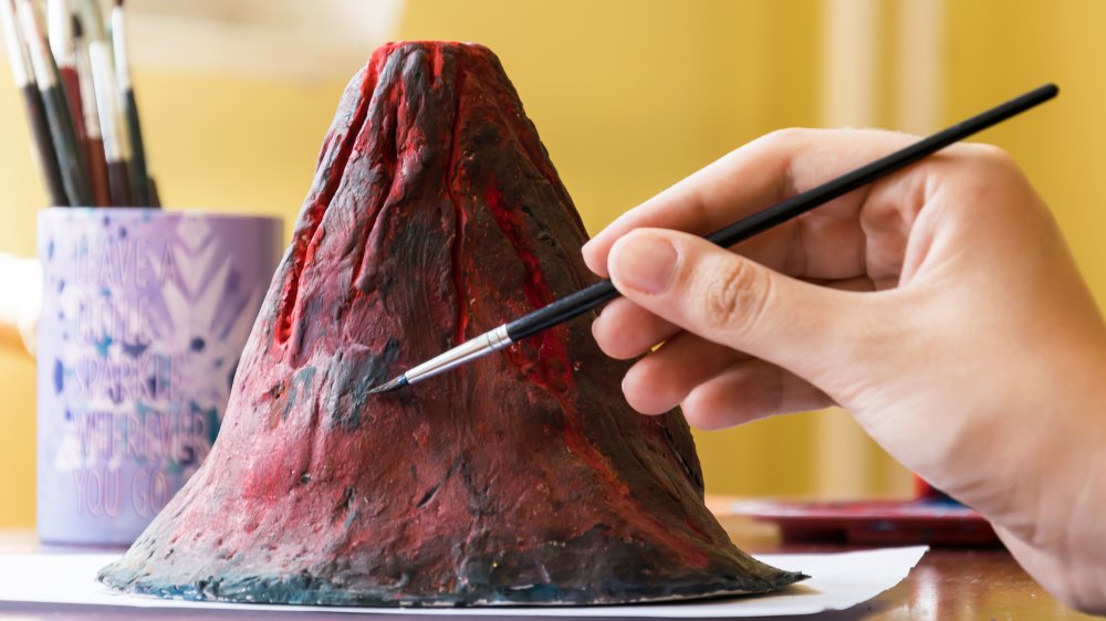science project volcano