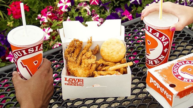 popeyes food