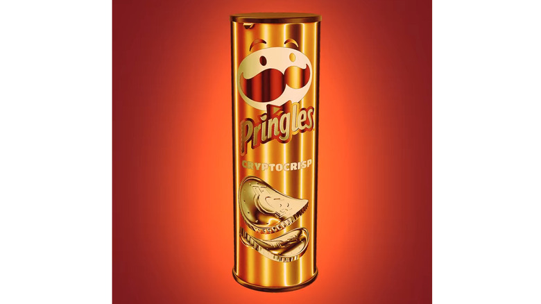 Pringles CryptoCrisp NFT artwork by artist Vasya Kolotusha