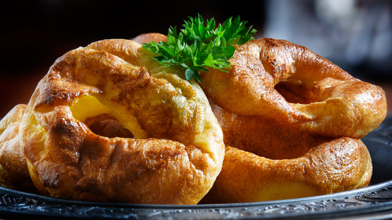 A stack of yorkshire pudding