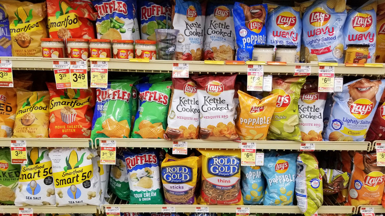 Frito-lay products at store