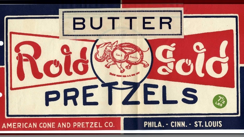 Original Rold Gold pretzel logo