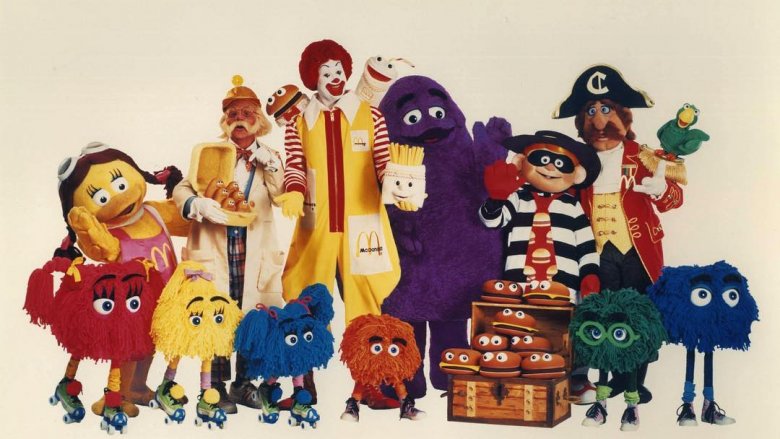 mcdonald characters