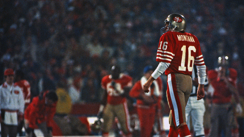 joe montana standing