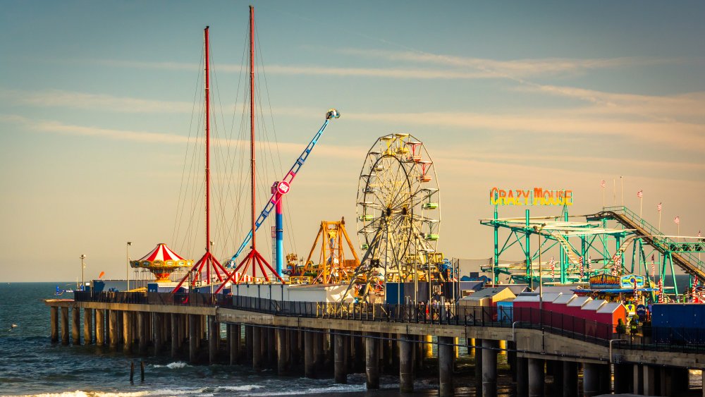 Atlantic City pier, home of salt water taffy