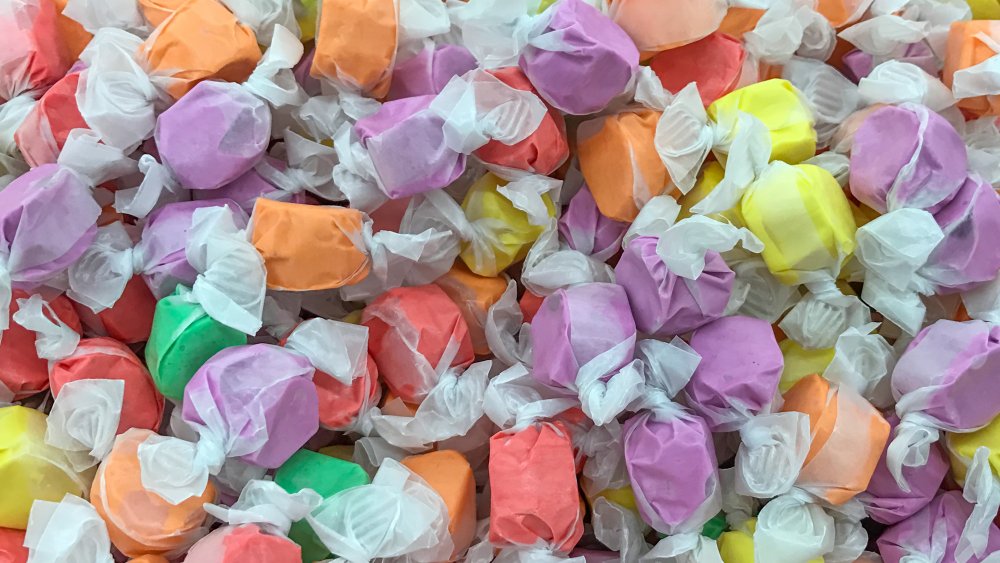 Pieces of Salt water taffy