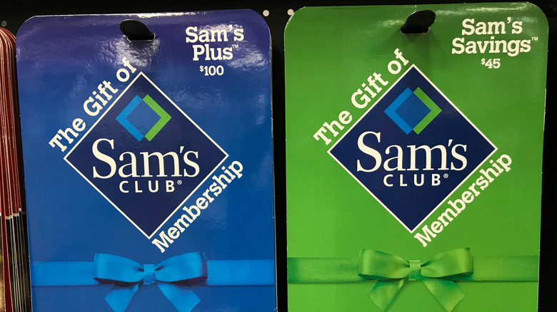 The Gift of Sam's Club Membership gift cards