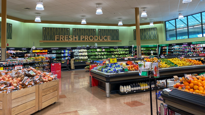 Inside a Schnucks supermarket