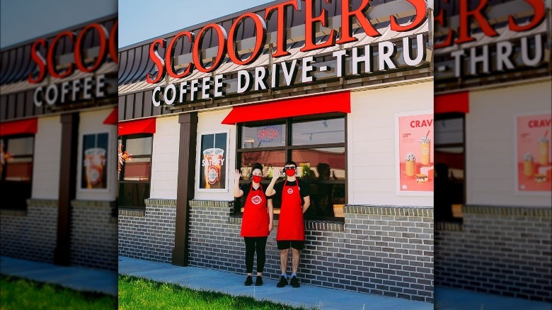 Scooter's Coffee drive-thru location