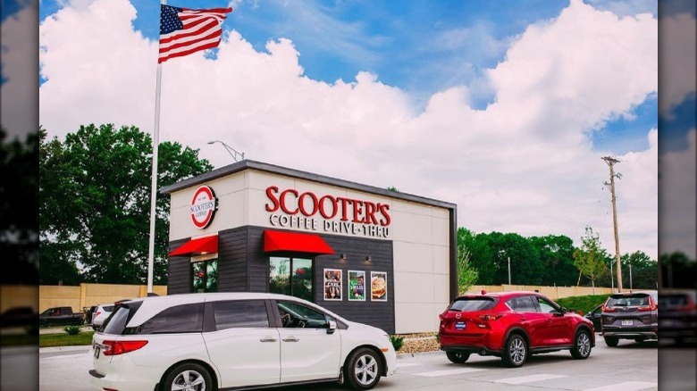 Scooter's Coffee drive-thru location