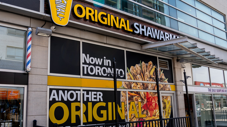 Shawarma in Toronto, Canada