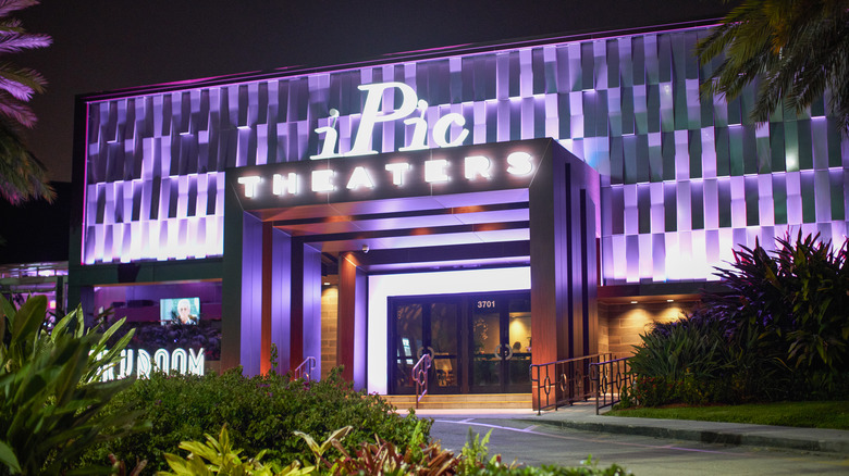 Purple iPic movie theater