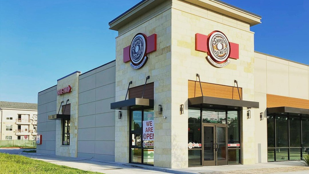 Shipley Do-Nuts with open sign