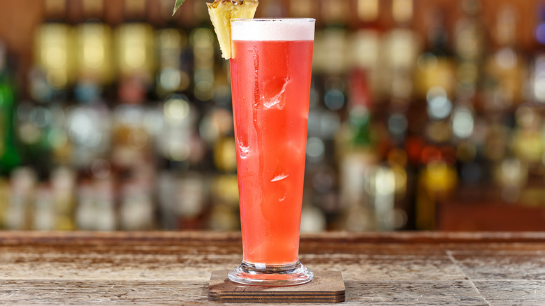 Singapore Sling with Benedictine