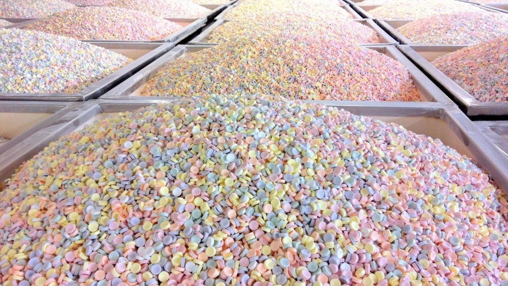 Bins of Smarties 