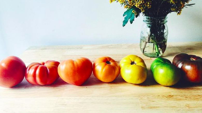 Colorful ingredients for Smitten Kitchen