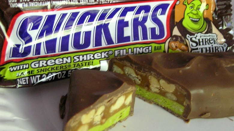 shrek snickers