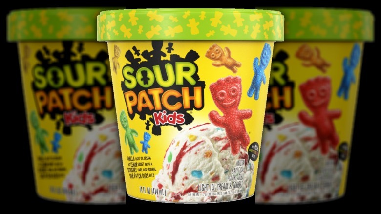 A Pint of Sour Patch Kids Ice Cream