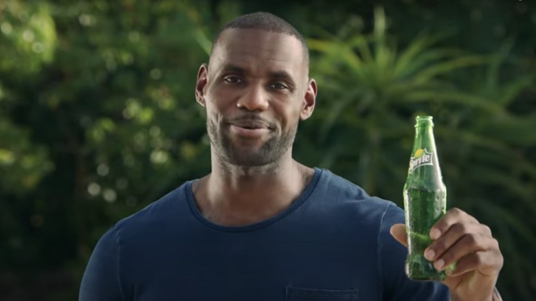 LeBron James in Sprite commercial