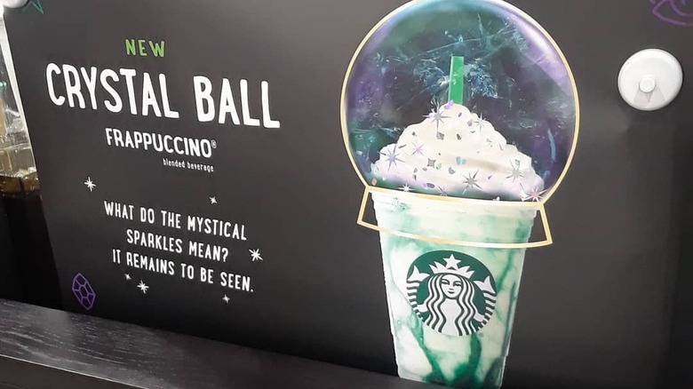 crystal ball frappuccino