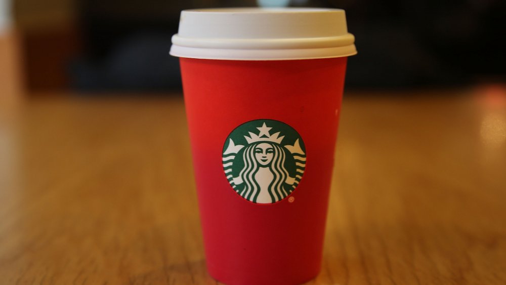 Starbucks red cup 