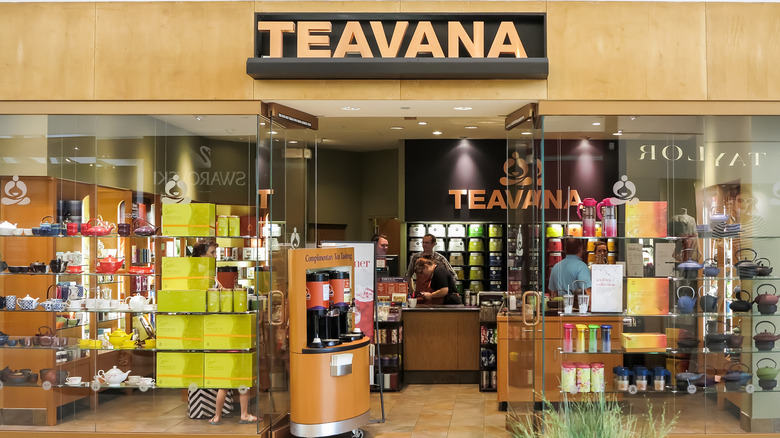 A Teavana shop