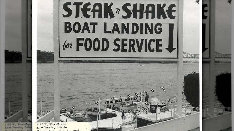 steak 'n shake boat dock service