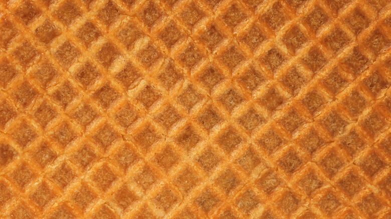 stroopwafel background