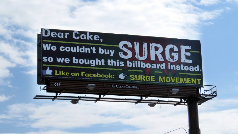 Surge Movement billboard