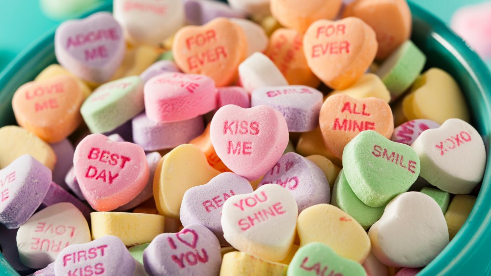 Brach's Tiny Conversation Candy Hearts Snack Packs: 5-Piece Pack