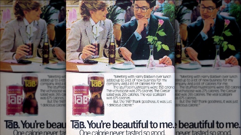 old tab ad counting calories