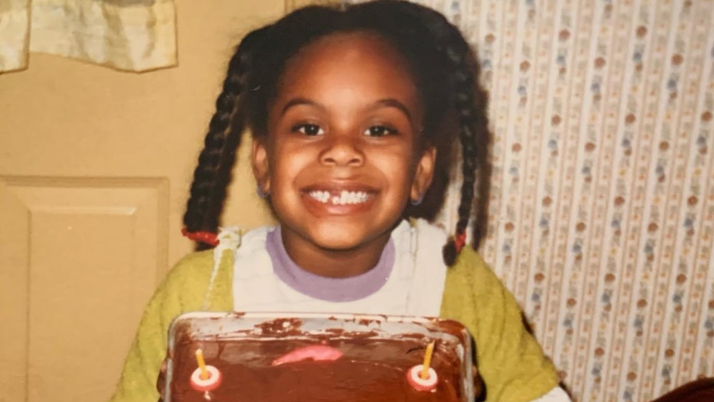 toddler picture of Tabitha Brown